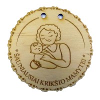 Medinis medalis "Krikšto mamytei"